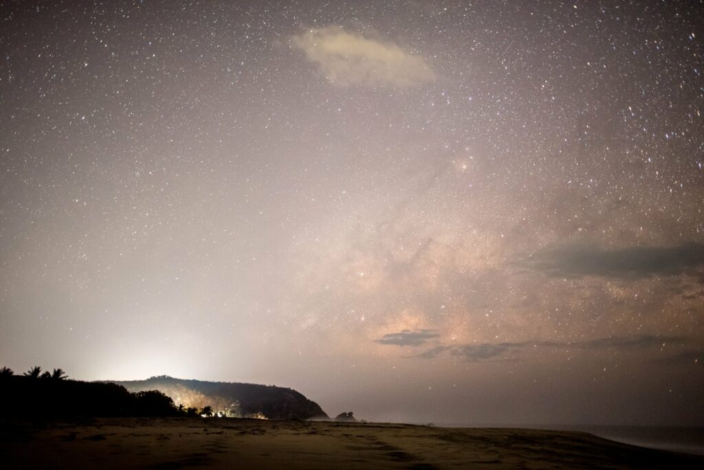 Nuit à Ventanilla Mexique