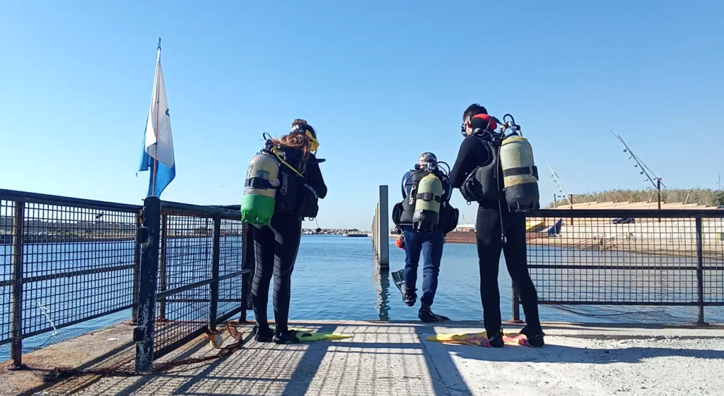 Les volontaires se jettent à l'eau !