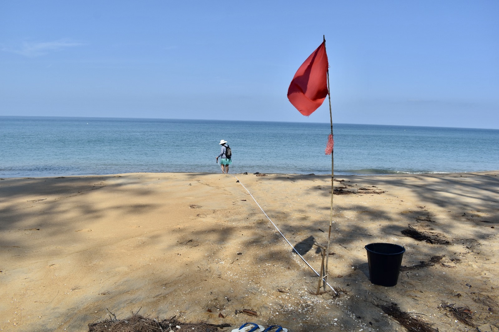 Vous ferez des patrouilles, à pied, sur plusieurs kilomètres de plage