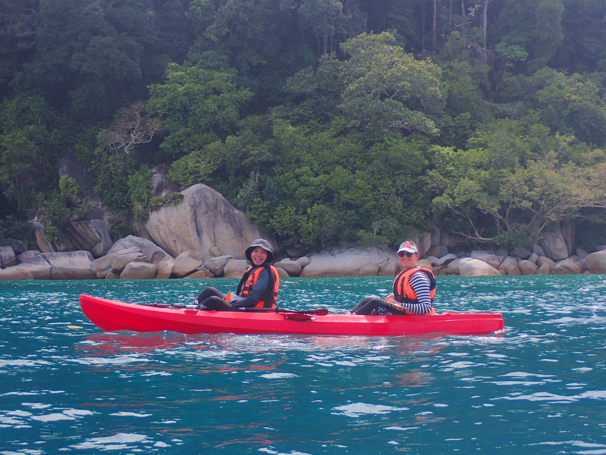 Vous partiez en Kayak pour photographier les tortues