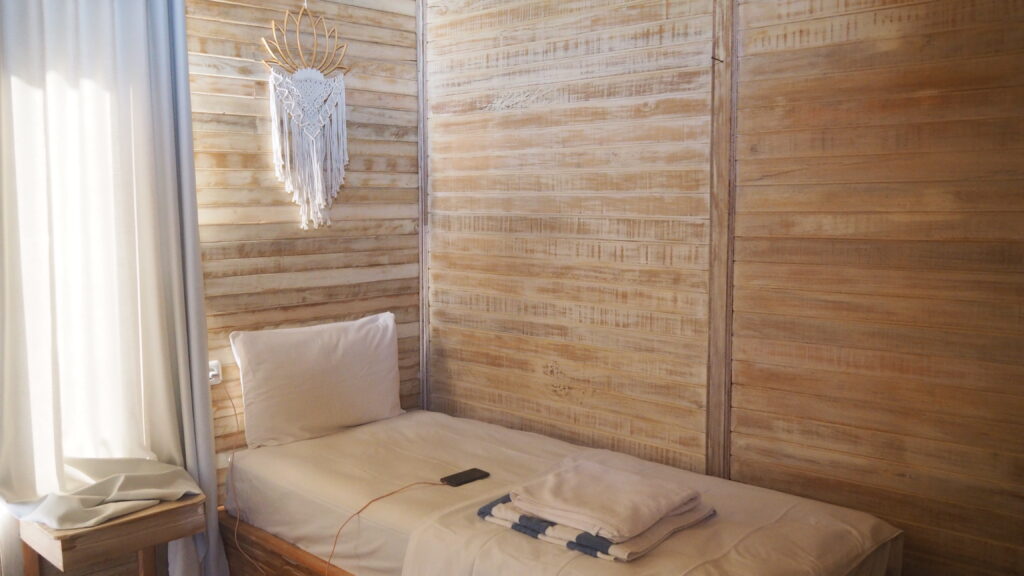 Chambre avec deux lits simples - plongée Bali